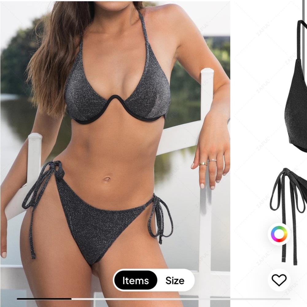 NWT Zaful Swimsuit. Arrived too late for vacation, never worn.